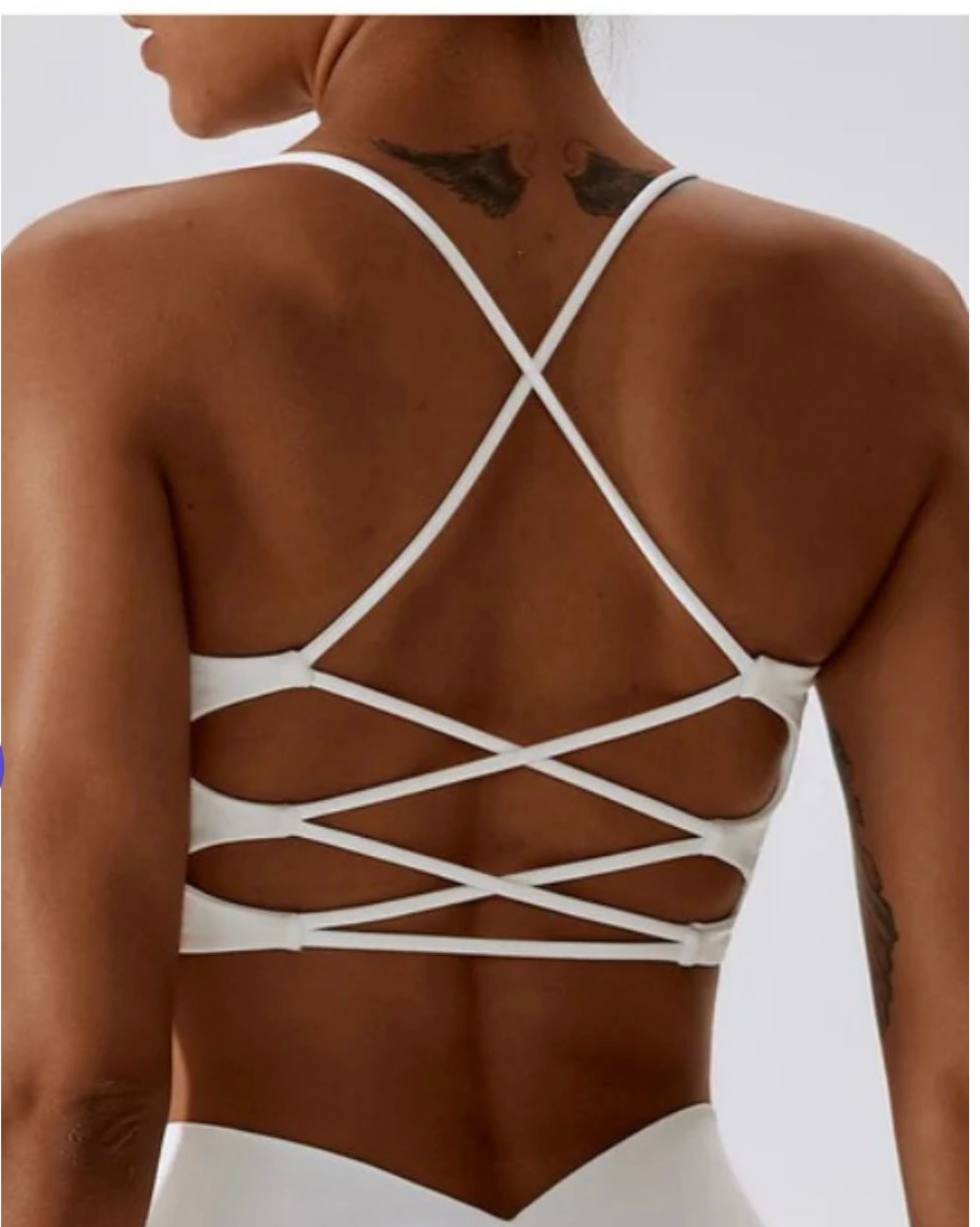 Cross Back Bra