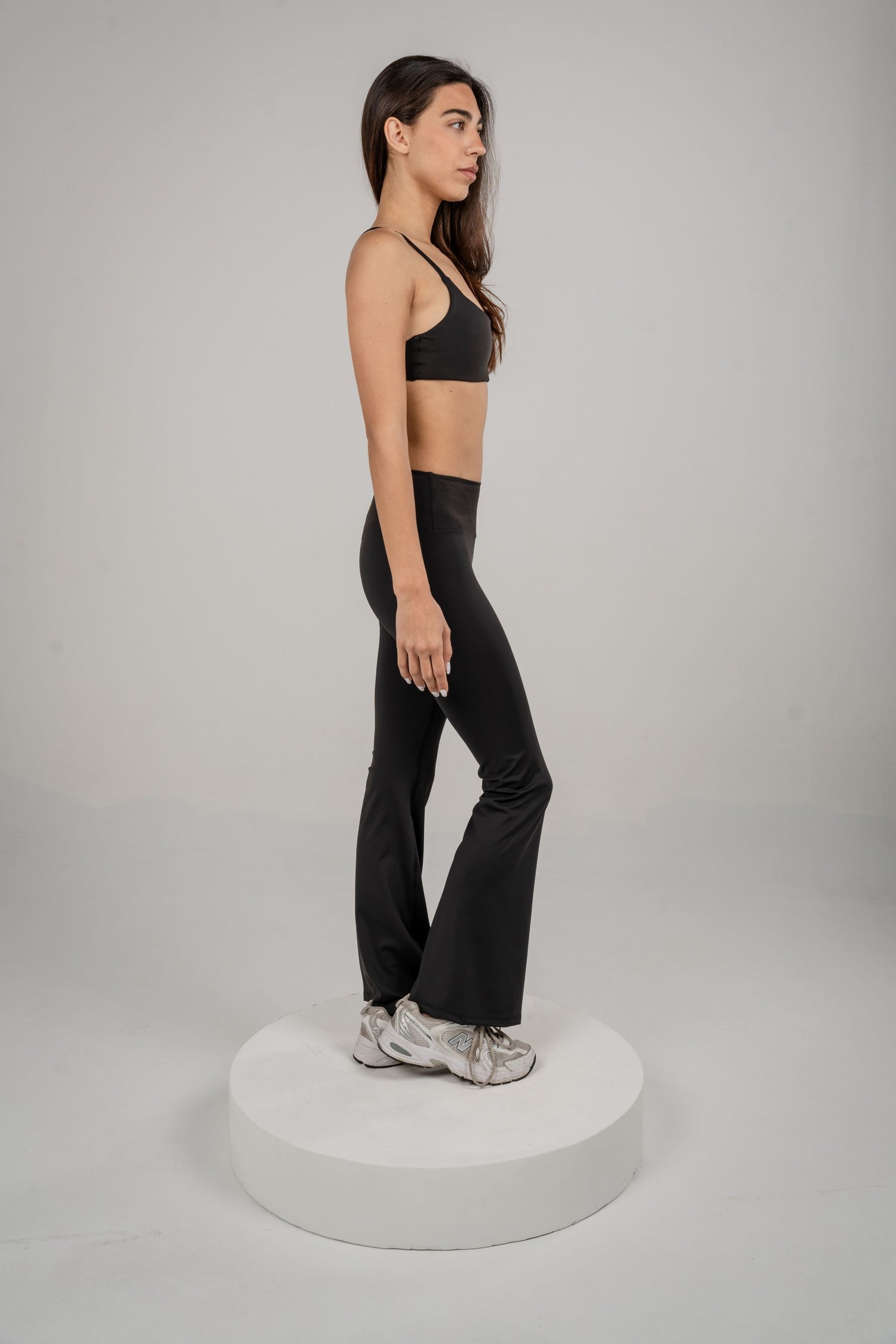 Black Flared set